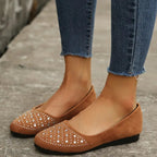 Last Day 60% OFF -Women's Rhinestone Flat Shoes