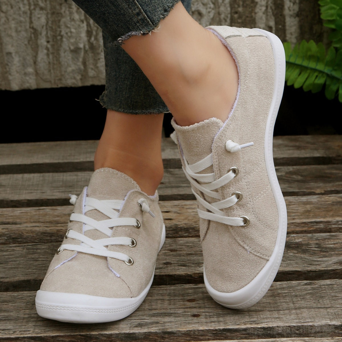Women's Lightweight Breathable Slip-On Casual Sneakers