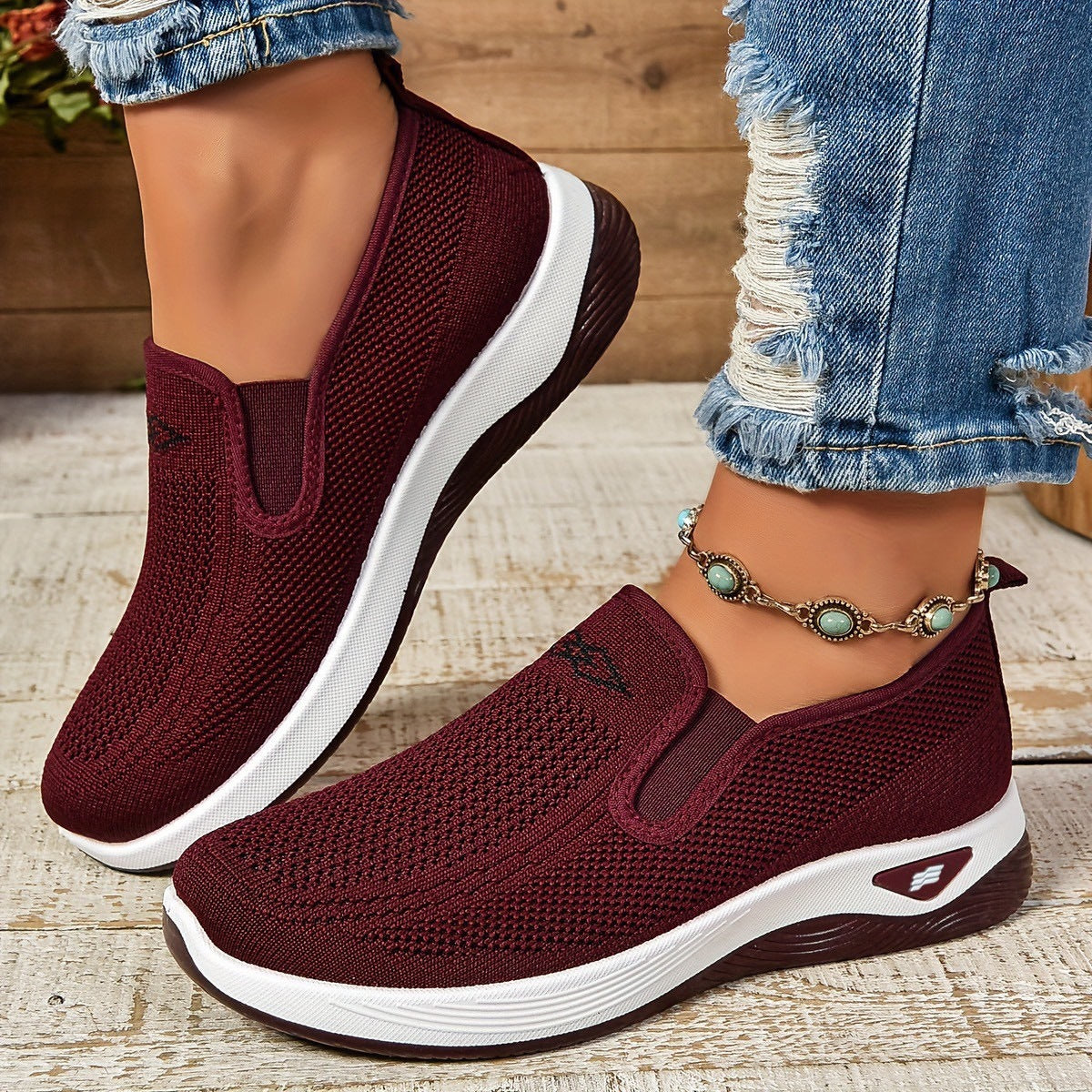 Women's Orthopedic Platform Slip-on Sneakers
