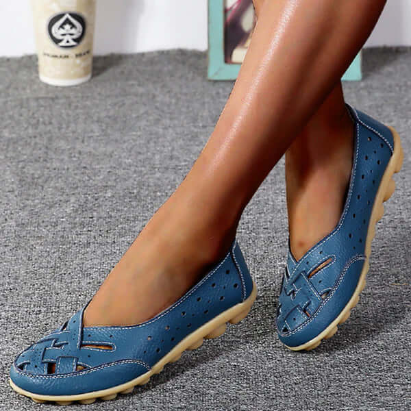 Clearance Sale 70% OFF - Orthopedic Loafers In Breathable Leather - BUY 2 FREE SHIPPING