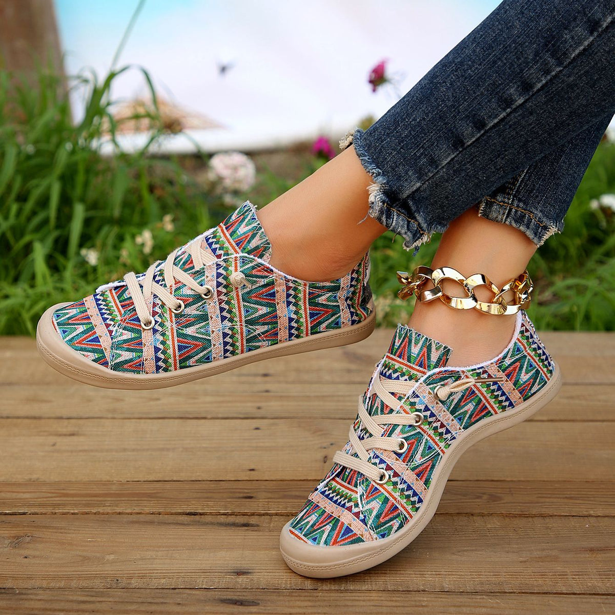Women's Lightweight Breathable Slip-On Casual Sneakers