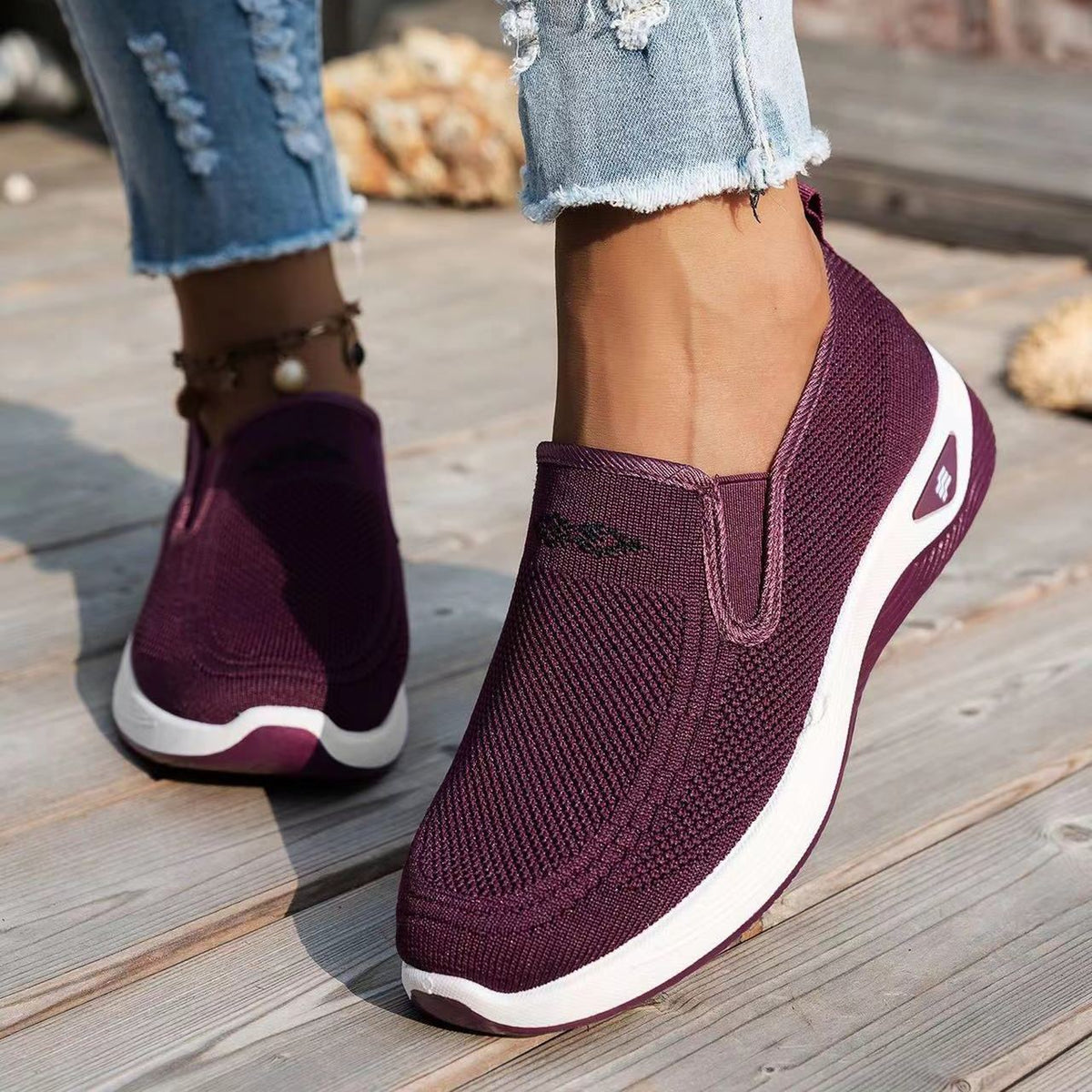 Women's Orthopedic Platform Slip-on Sneakers