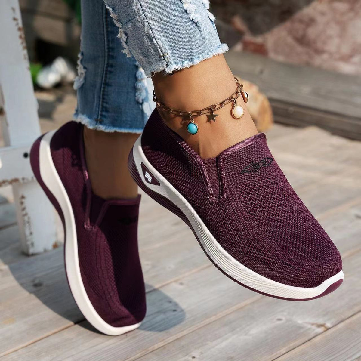 Women's Orthopedic Platform Slip-on Sneakers